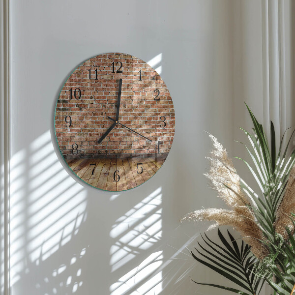 Round wall clock Brick