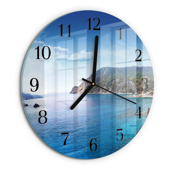 Round wall clock Bay