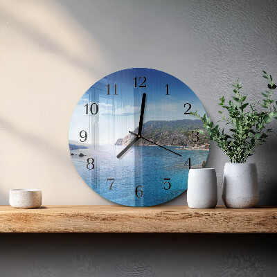 Round wall clock Bay