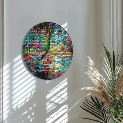 Round wall clock Brick