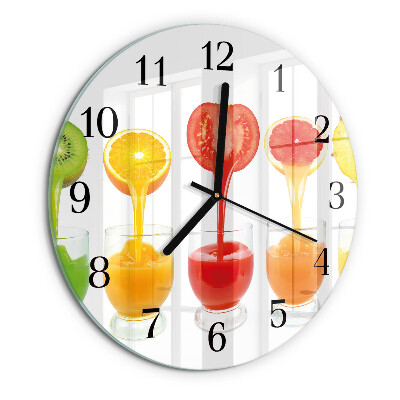 Round wall clock Juice