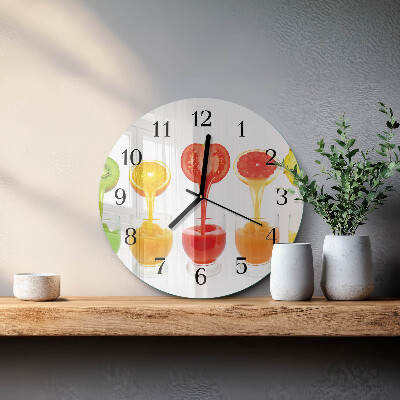 Round wall clock Juice