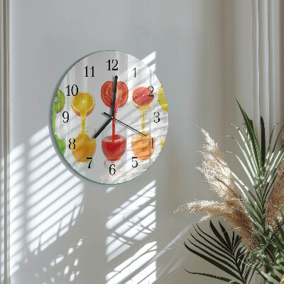 Round wall clock Juice