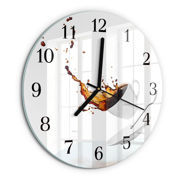 Round wall clock Cup