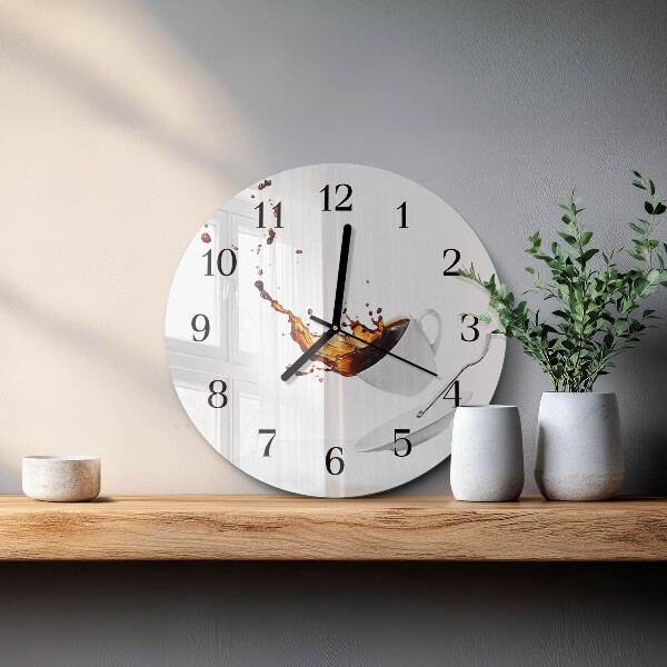 Round wall clock Cup