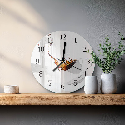 Round wall clock Cup