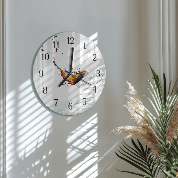 Round wall clock Cup
