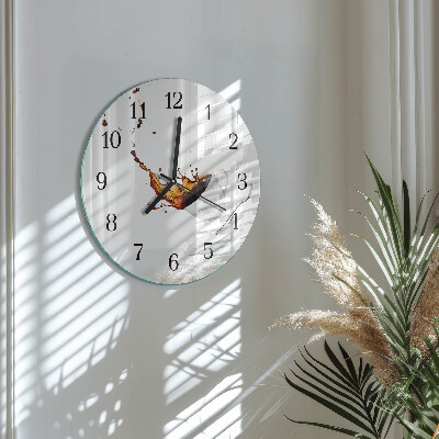 Round wall clock Cup