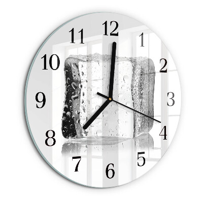 Round wall clock Ice