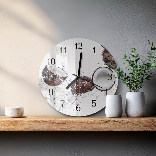 Round wall clock Coconuts
