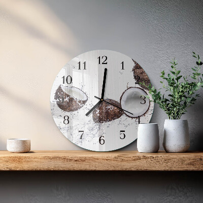 Round wall clock Coconuts