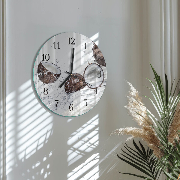 Round wall clock Coconuts