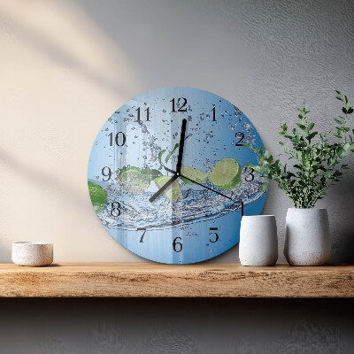 Round wall clock Limes