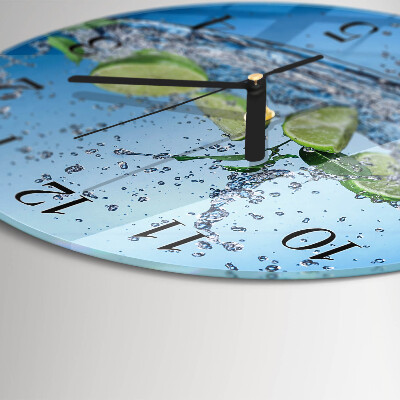 Round wall clock Limes
