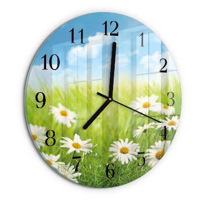 Round wall clock Meadow