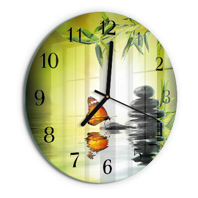 Round wall clock Nature