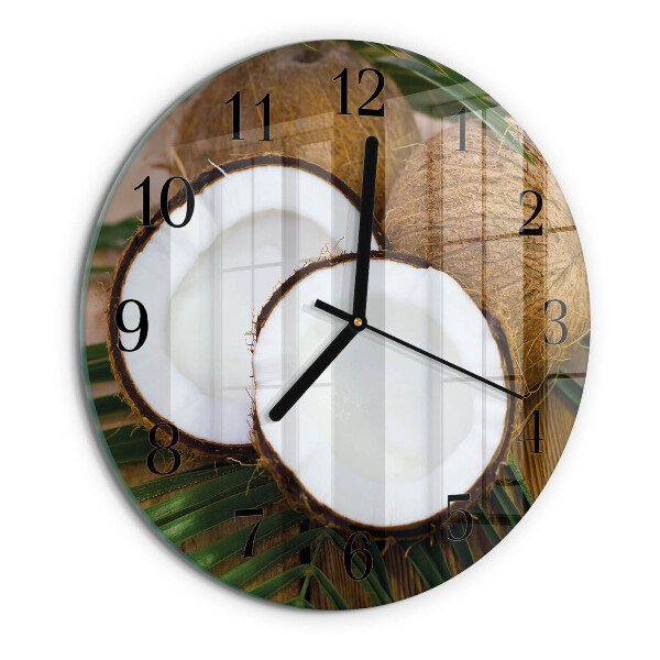 Round wall clock Coconuts