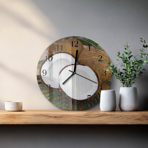 Round wall clock Coconuts
