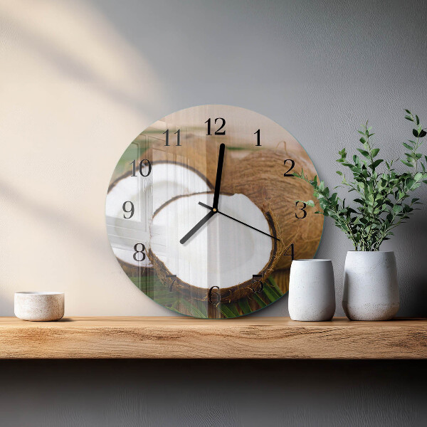 Round wall clock Coconuts
