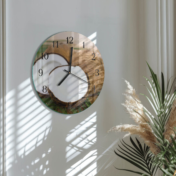 Round wall clock Coconuts