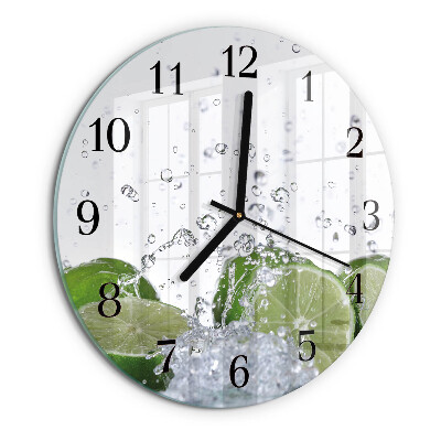 Round wall clock Limes