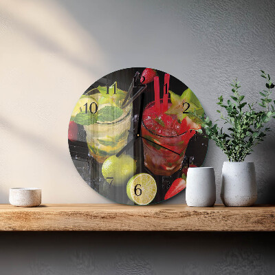 Round wall clock Cocktail