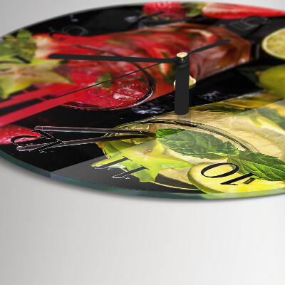 Round wall clock Cocktail