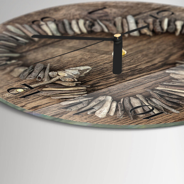 Round wall clock Heart