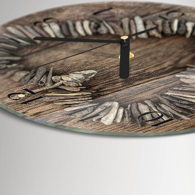 Round wall clock Heart