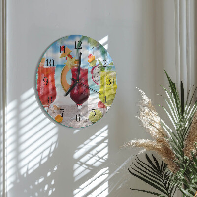 Round wall clock Cocktail