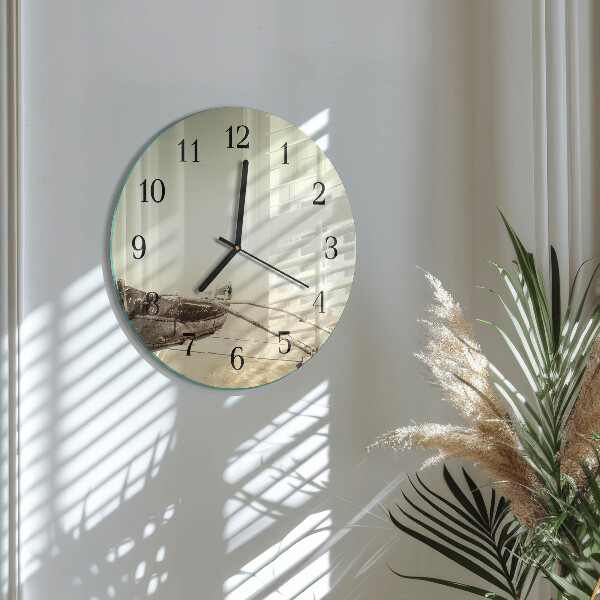 Round wall clock Łódź