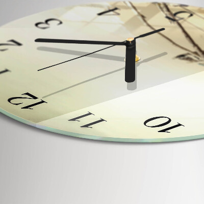 Round wall clock Łódź