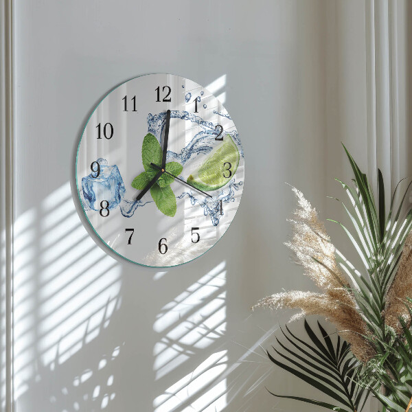 Round wall clock Mint
