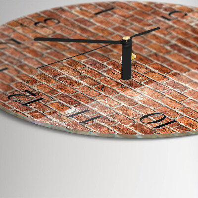 Round wall clock Brick