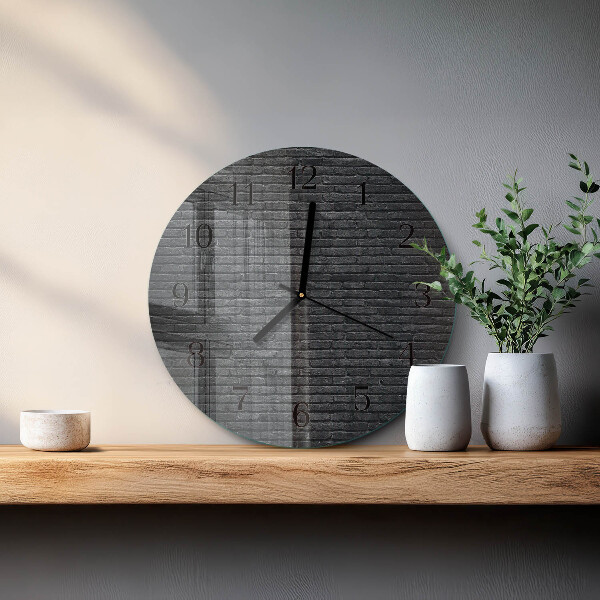 Round wall clock Clinker