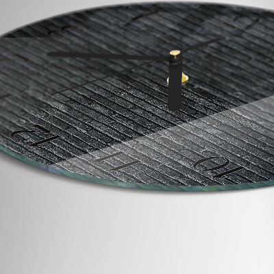 Round wall clock Clinker