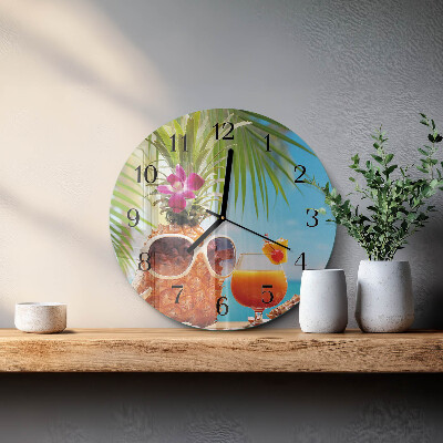 Round wall clock Holidays