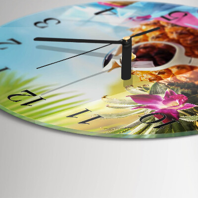 Round wall clock Pineapple