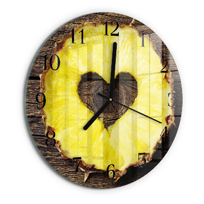 Round wall clock Pineapple