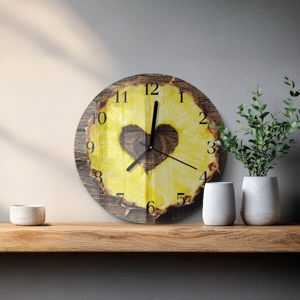 Round wall clock Pineapple