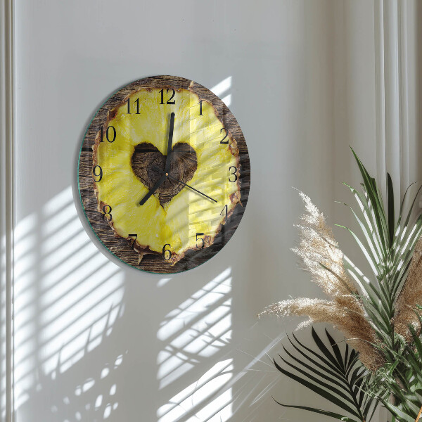 Round wall clock Pineapple