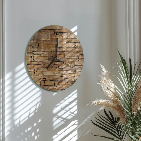 Round wall clock Clinker