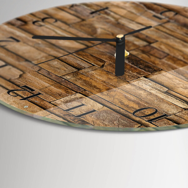 Round wall clock Clinker