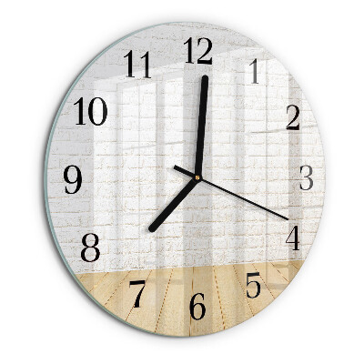 Round wall clock Brick