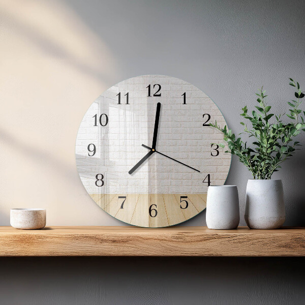 Round wall clock Brick