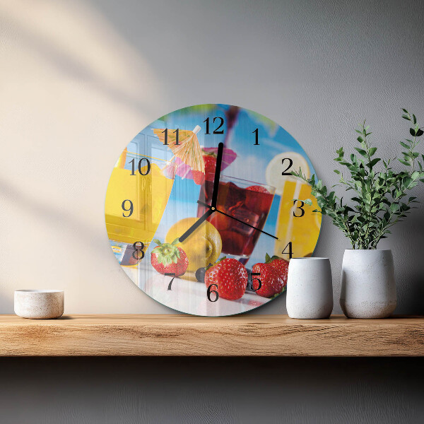 Round wall clock Cocktail