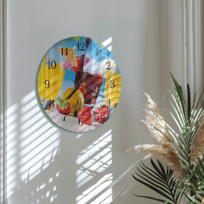 Round wall clock Cocktail