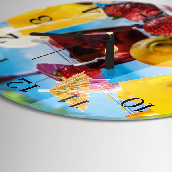 Round wall clock Cocktail