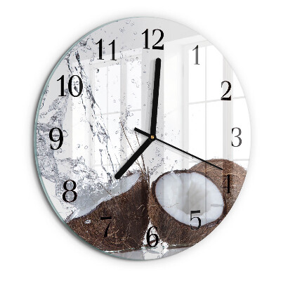 Round wall clock Coconuts