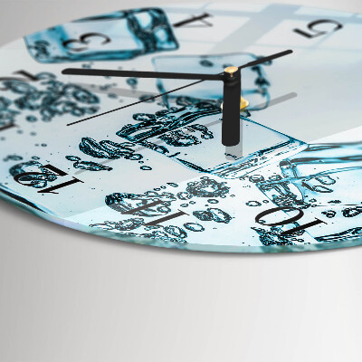 Round wall clock Ice